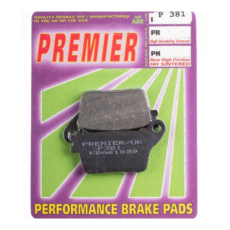 Mountain bike clamp-Premier Brake Pads - P Organic Standard