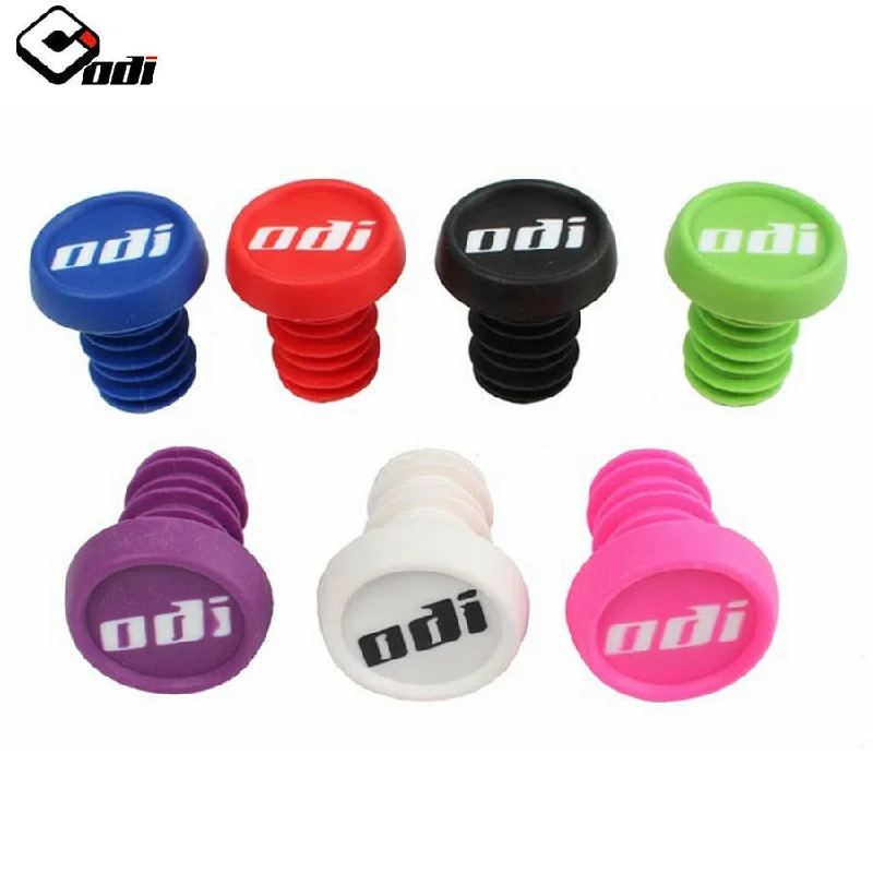 Bicycle chain clip-Odi Mountain Bicycle Parts Grip Anti-slip Firm Handlebar Caps Manopole Mtb Bike Bar Ends Plugs For Bmx Dh Fr Balance Bike 2 Pcs