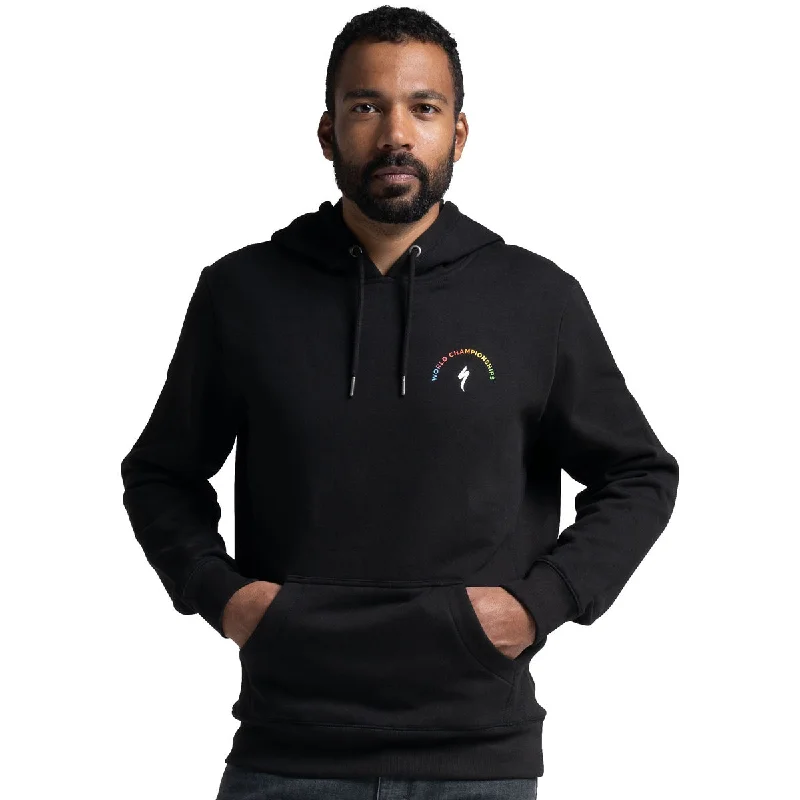 Bike chain strap-Felpa Specialized World Champions Pull Over Hoodie - Nero