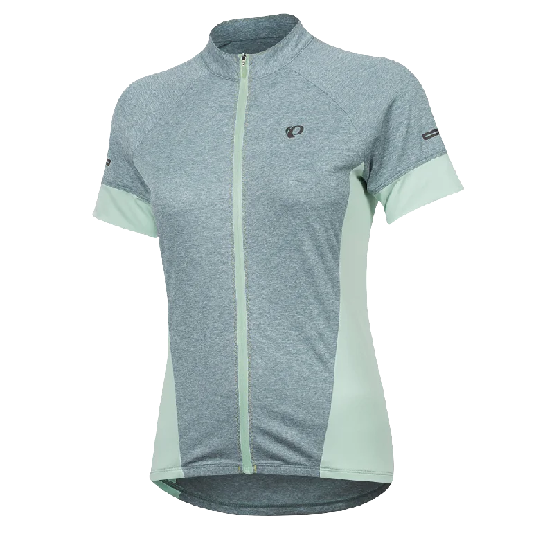 Mountain bike liner-Pearl Izumi Select Escape Short Sleeve Jersey - Womens - Arctic-Mist Green