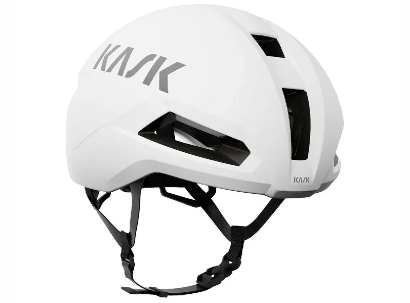 Mountain bike flats-Kask Nirvana Aero Road Helmet - White Matt