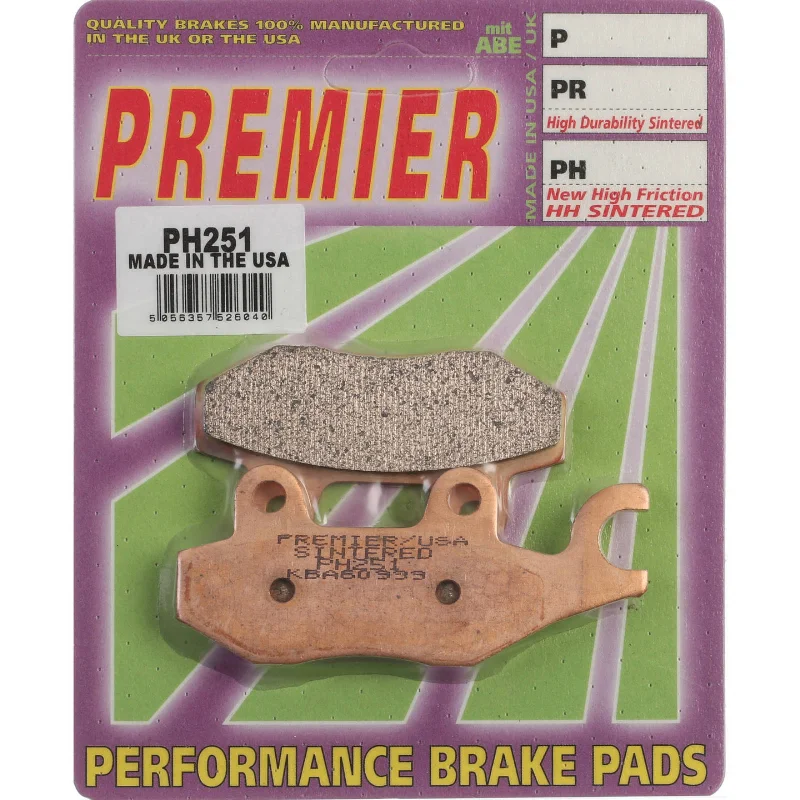 Bicycle gear pack-Premier Brake Pads - PH Street Sintered (GF247S3)