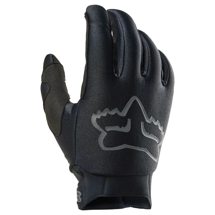 Cycling leg clip-Fox Racing Defend Thermo Off Road Glove - Black