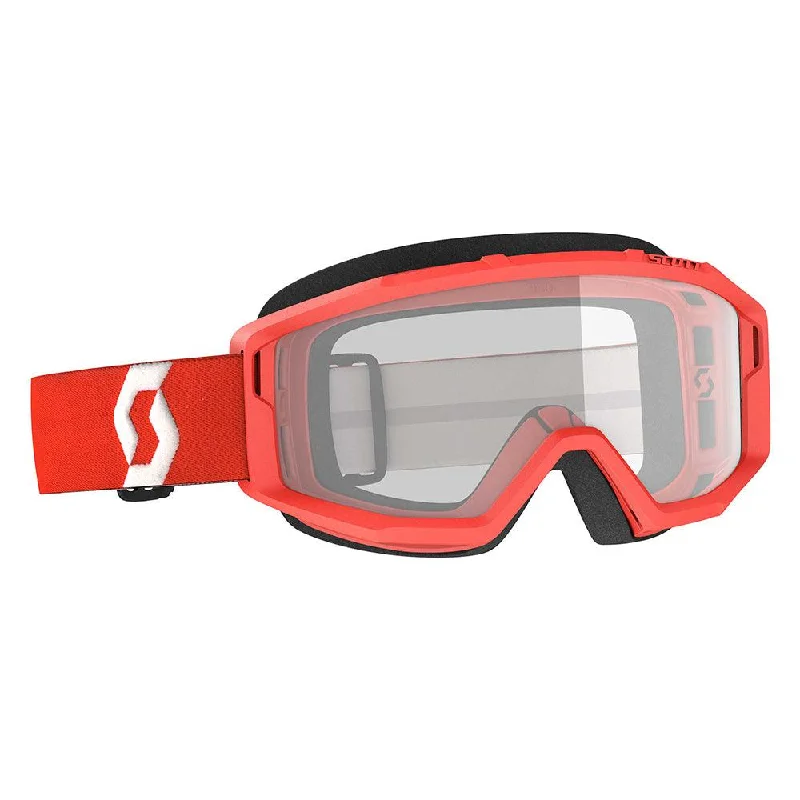 Cycling hat lightweight-SCOTT 2021 PRIMAL GOGGLE - RED (CLEAR)