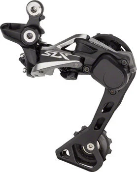 Bike wheel lug-Shimano SLX RD-M7000-GS Rear Derailleur - 11 Speed, Medium Cage, Black