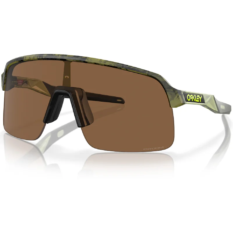 Cycling wrist strap-Occhiali Oakley Sutro Lite - Matte Trans Fern Swirl Prizm Bronze