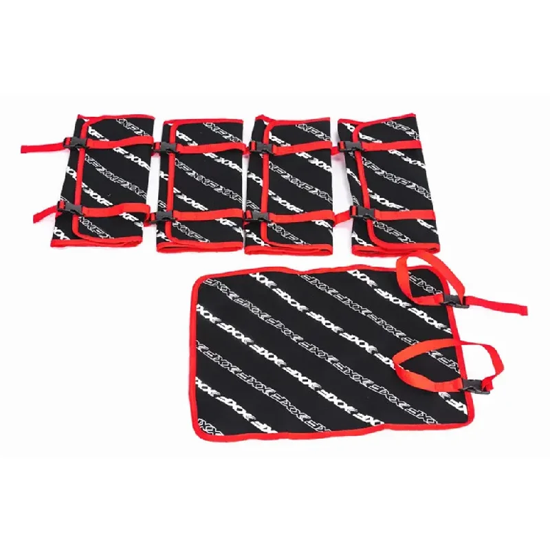 Bike tool roll-XXF NS01 Bike Frame Protection Set (Black/Red)