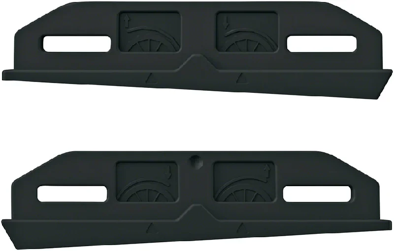 Bike tire clip-SKS Mudrocker Frame Adaptor Pads - For Mudrocker Fender Black