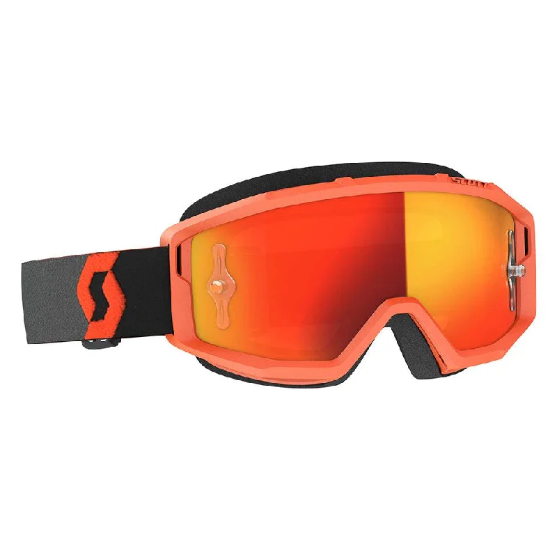 Cycling layer thin-SCOTT 2021 PRIMAL GOGGLE - ORANGE/BLACK (ORANGE CHROME)