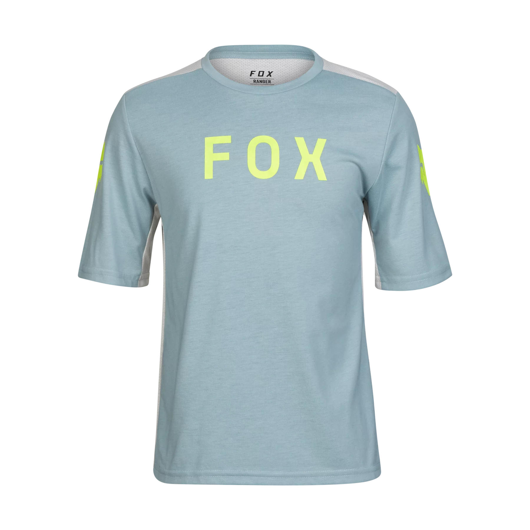 Bike tire bar-Fox Racing Ranger Short Sleeve MTB Jersey - Aviation - Youth - Gunmetal