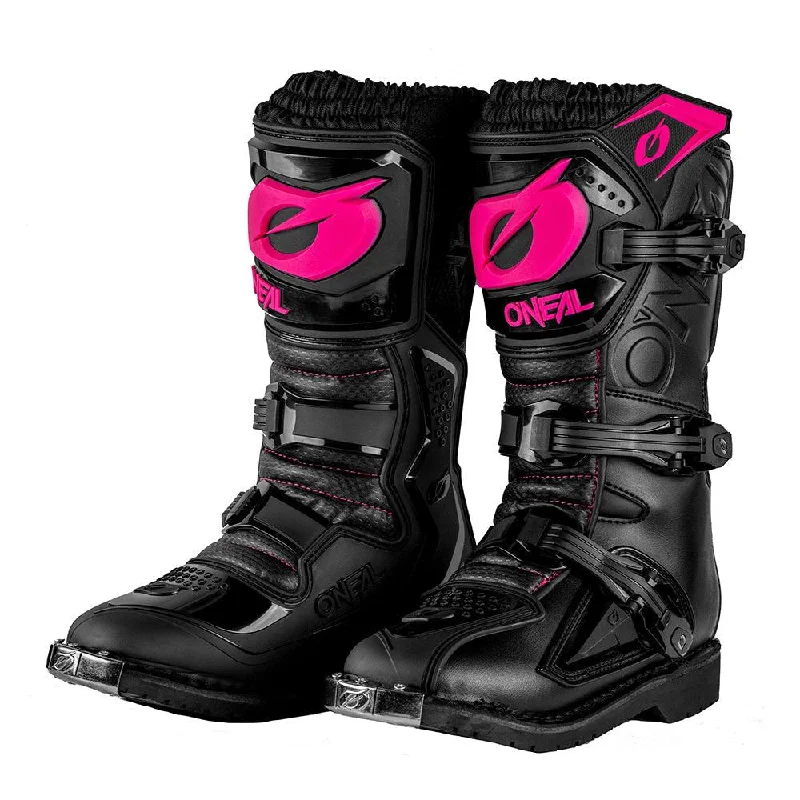 Mountain bike lug-ONEAL RIDER PRO 2021 BOOTS - BLACK/PINK