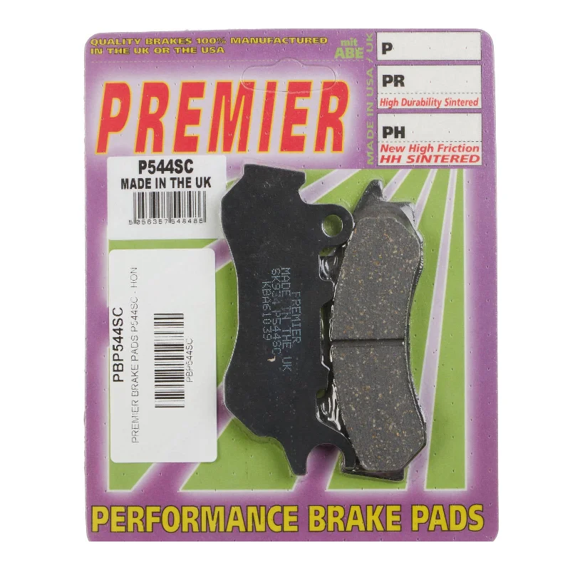 Bicycle lock clip-Premier Brake Pads - P-SC Organic Scooter