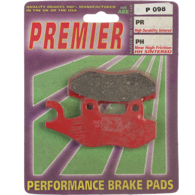 Bike wheel lug-Premier Brake Pads - P Organic Standard