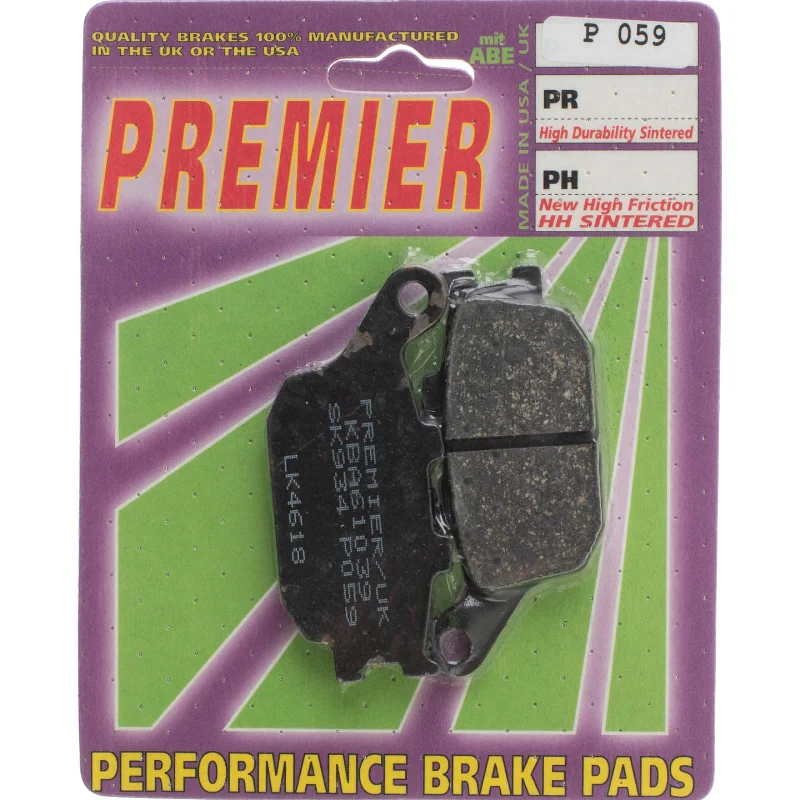 Cycling gear glow-Premier Brake Pads - P Organic Standard