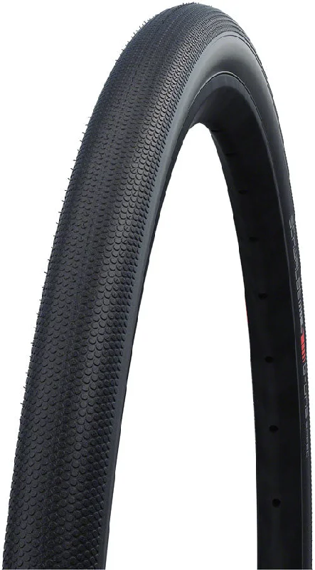 Bike wheel strip-Schwalbe G-One Speed Tire - 700 x 35 Tubeless Folding BLK Evolution Line Addix SpeedGrip SuperGround E-25