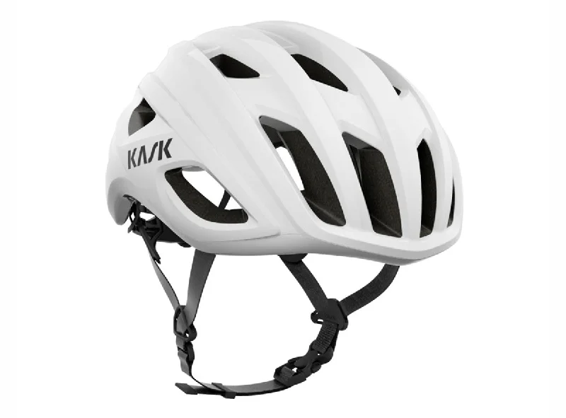 Bicycle lock pad-Kask Mojito³ Road Helmet - White