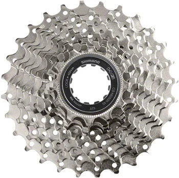 Road bike pads-Shimano CS-HG500 Cassette - 10-Speed, 11-25t, Silver