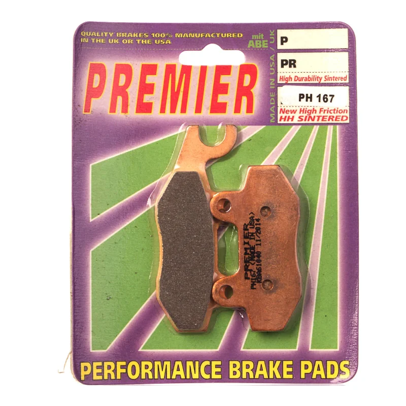 Cycling shoe guard-Premier Brake Pads - PH Street Sintered