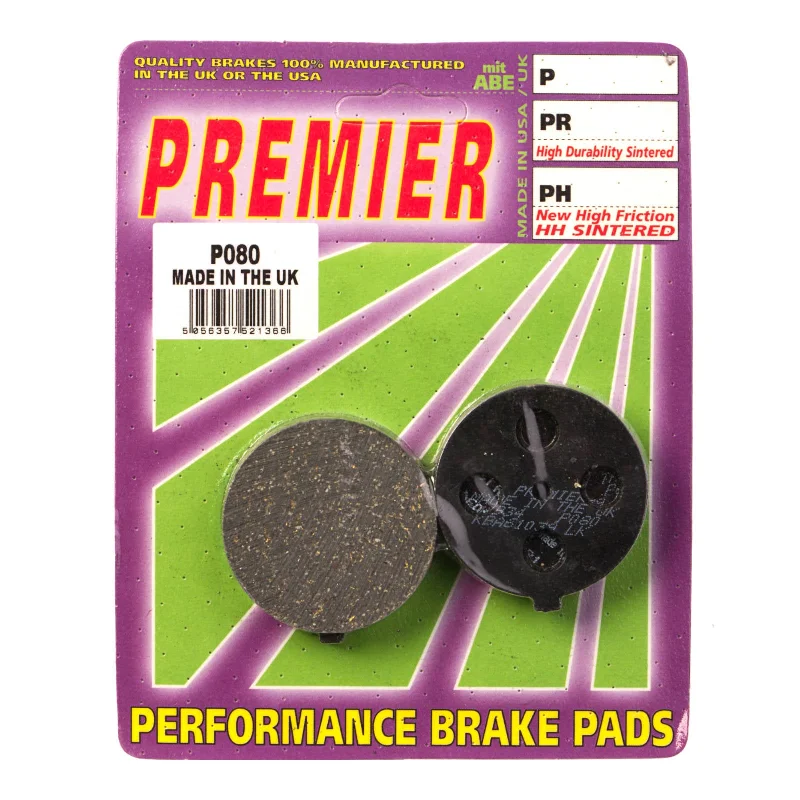 Cycling toe pad-Premier Brake Pads - P Organic Standard