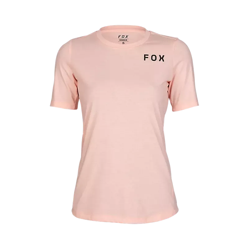 Cycling rain pad-Fox Racing Ranger Dri Release Short Sleeve MTB Jersey - Alyn - Womens - Flamingo