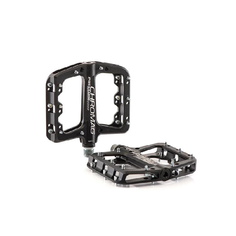 Road bike chainset-Chromag Pressure Pedals Black