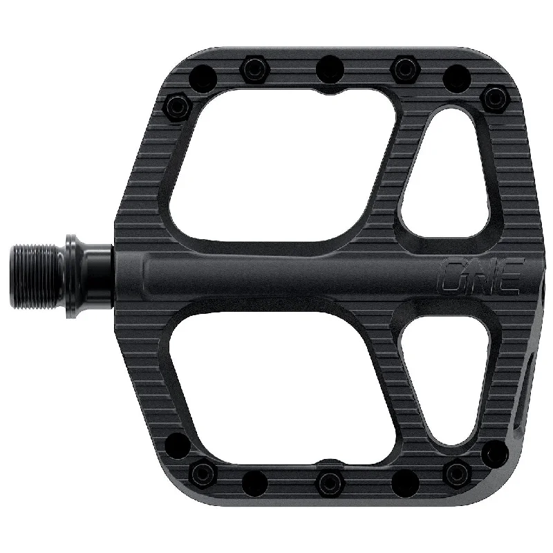 Mountain bike flats-OneUp Components Small Comp Platform Pedals Black