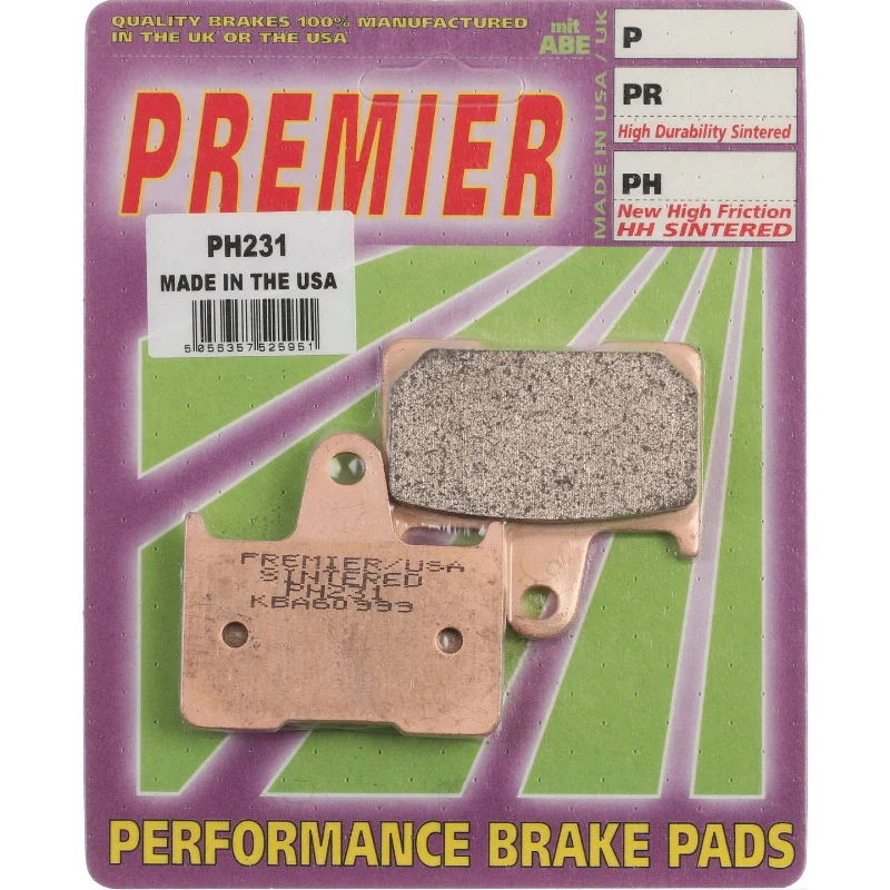 Bicycle chain hook-Premier Brake Pads - PH Street Sintered (GF148S3)