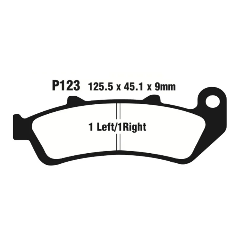 Bicycle lock clip-Premier Brake Pads - PH Street Sintered (GF055S3)