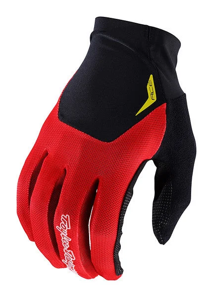 Cycling foot clip-Troy Lee Designs Ace MTB Glove - Red - 2023