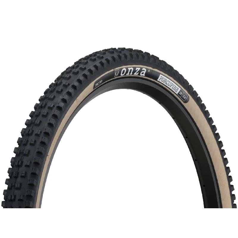 Bike tire strip-Onza Porcupine Tire 27.5 x 2.40" Tanwall