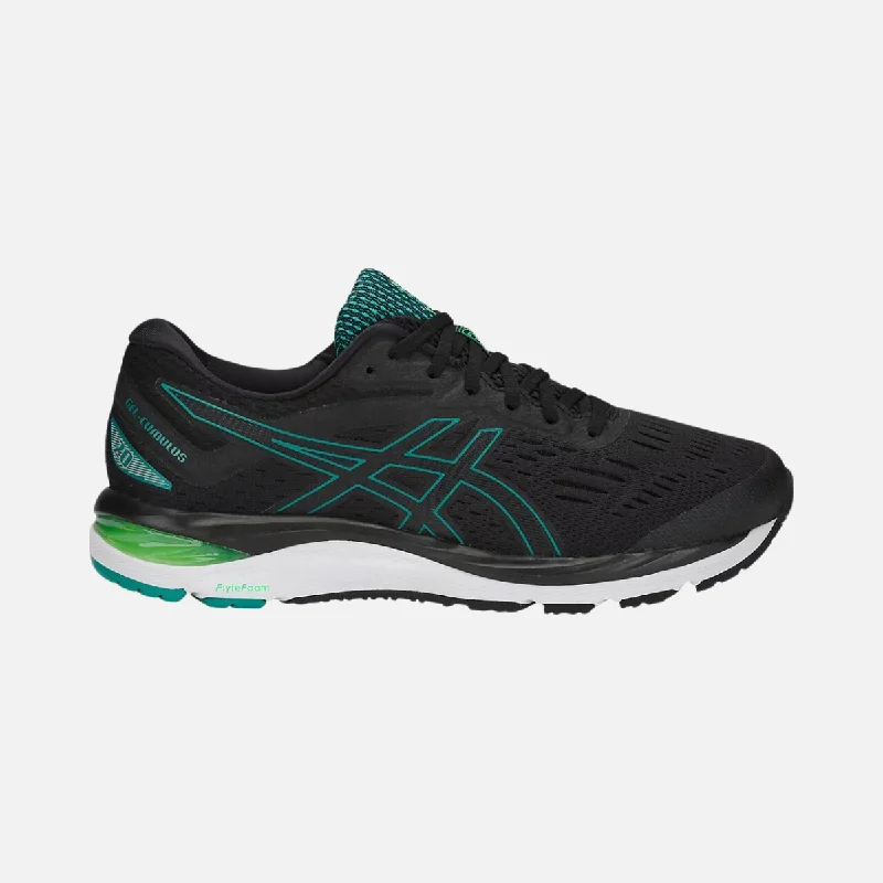 Cycling water clip-Asics GEL-CUMULUS 20 Men's Running Shoes -Black/Beryl Green