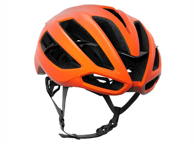 Cycling toe pad-Kask Protone Icon Helmet - Tangerine Matt