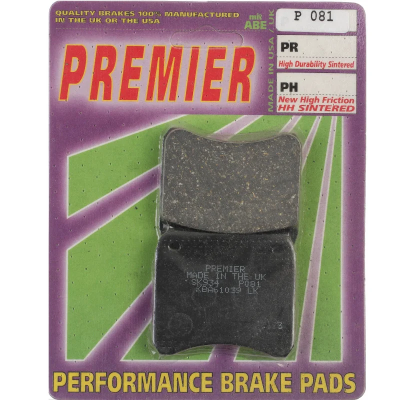 Cycling shoe pad-Premier Brake Pads - P Organic Standard