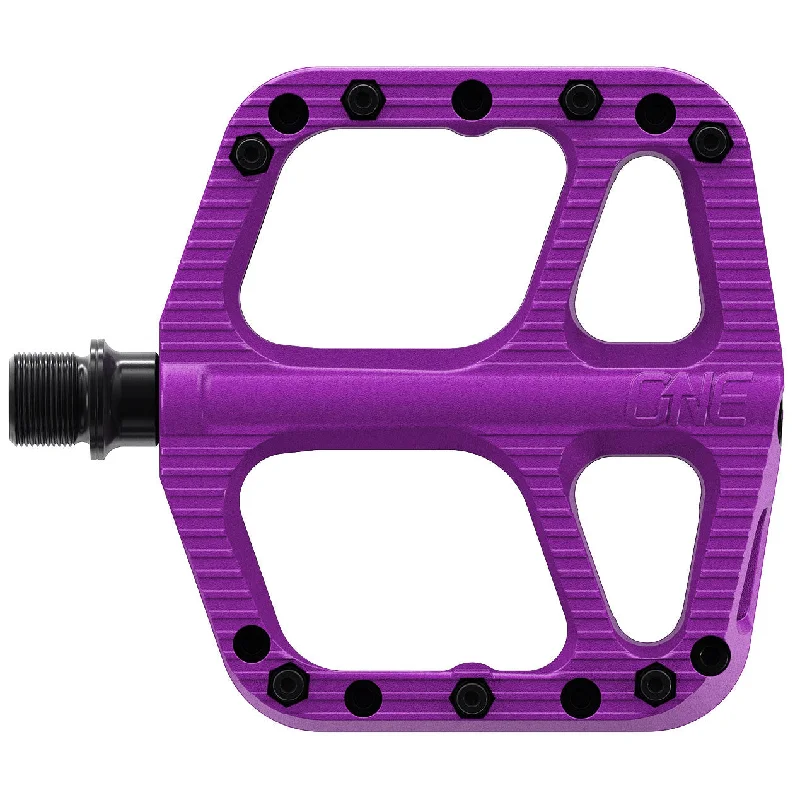 Cycling cap warm-OneUp Components Small Comp Platform Pedals Purple