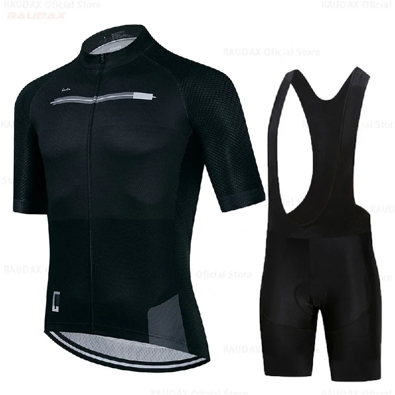 Cycling gear glow-Raudax Breathable Cycling Jersey Sets