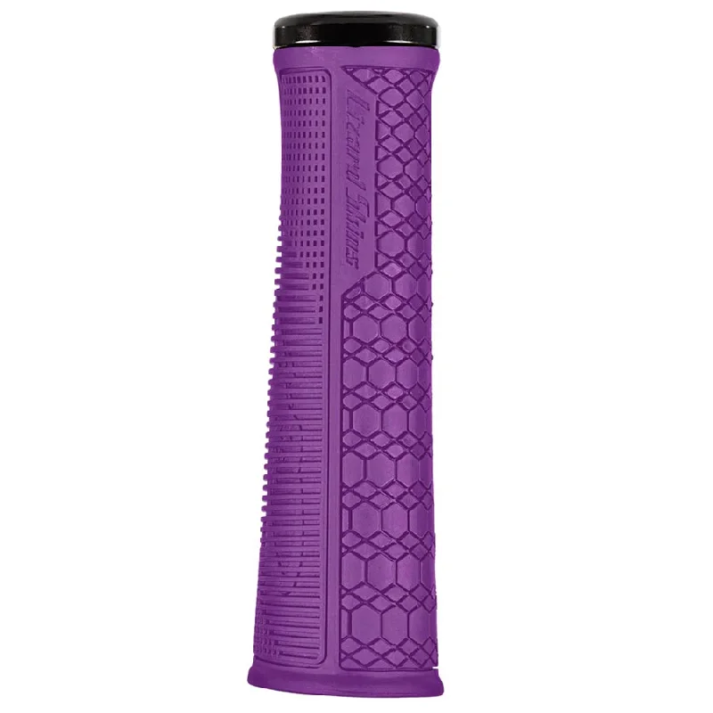 Cycling water strap-Lizard Skins Gradient Lock-On Grips - Ultra Purple