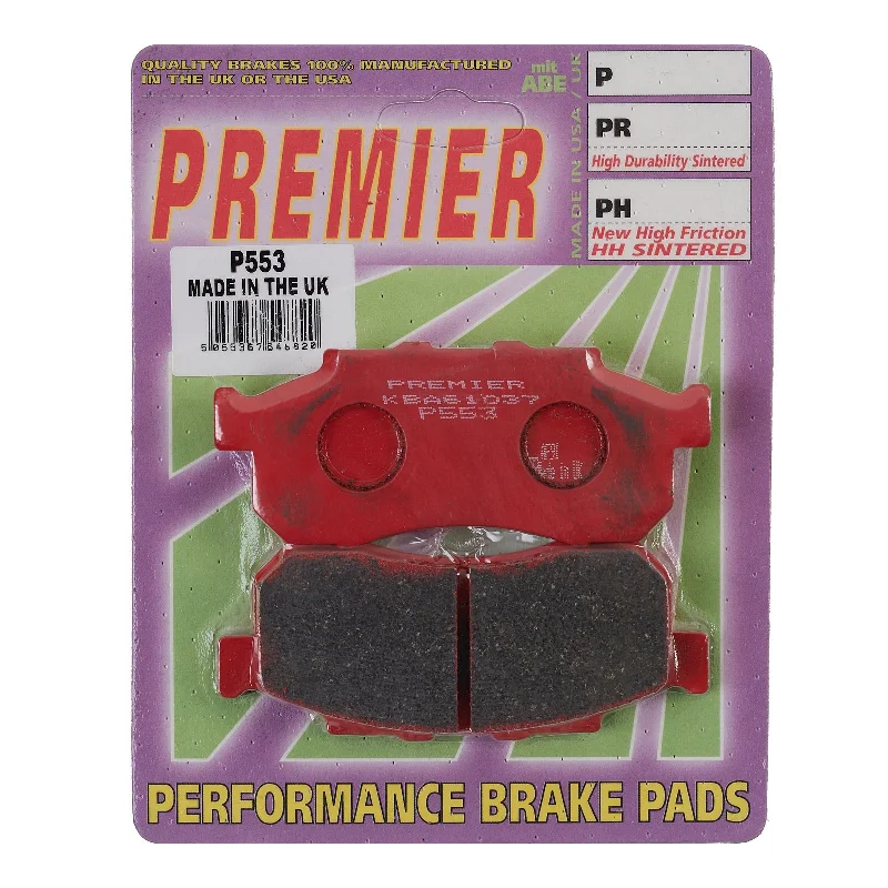 Road bike flats-Premier Brake Pads - P Organic Standard