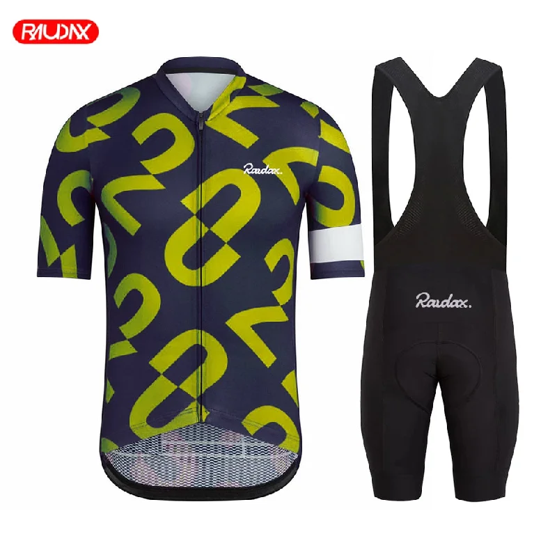 Bicycle gear bar-Raudax Summer Team Cycling Jersey Sets (3 Variants)